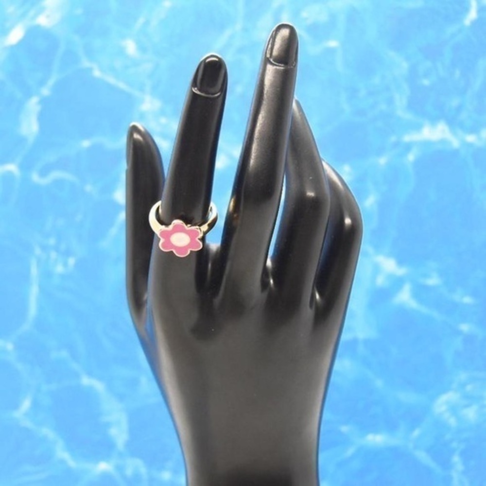 Pink Flower Ring - Picture 2 of 4